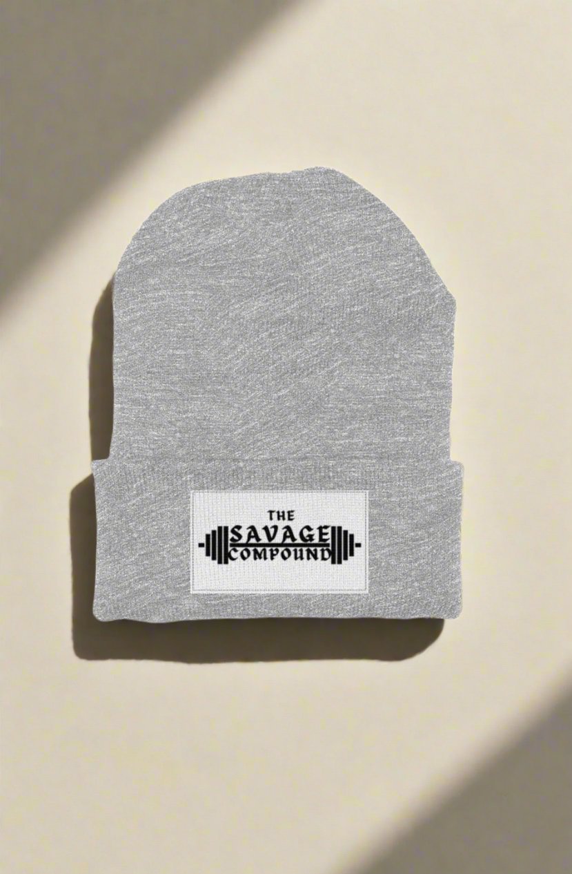Barbell Beanie - The Savage Compound
