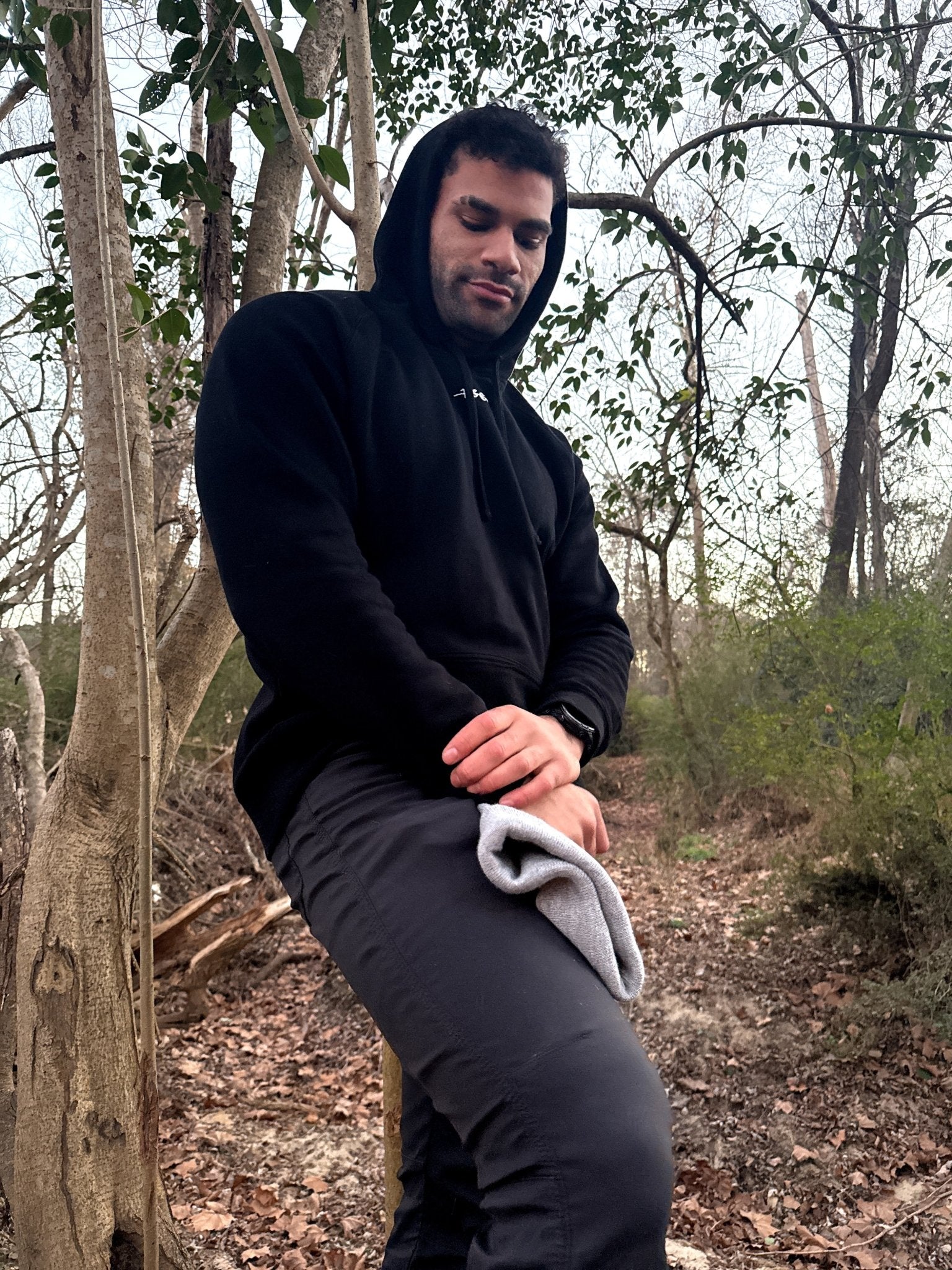 Premium Greek Hoodie (S) - The Savage Compound