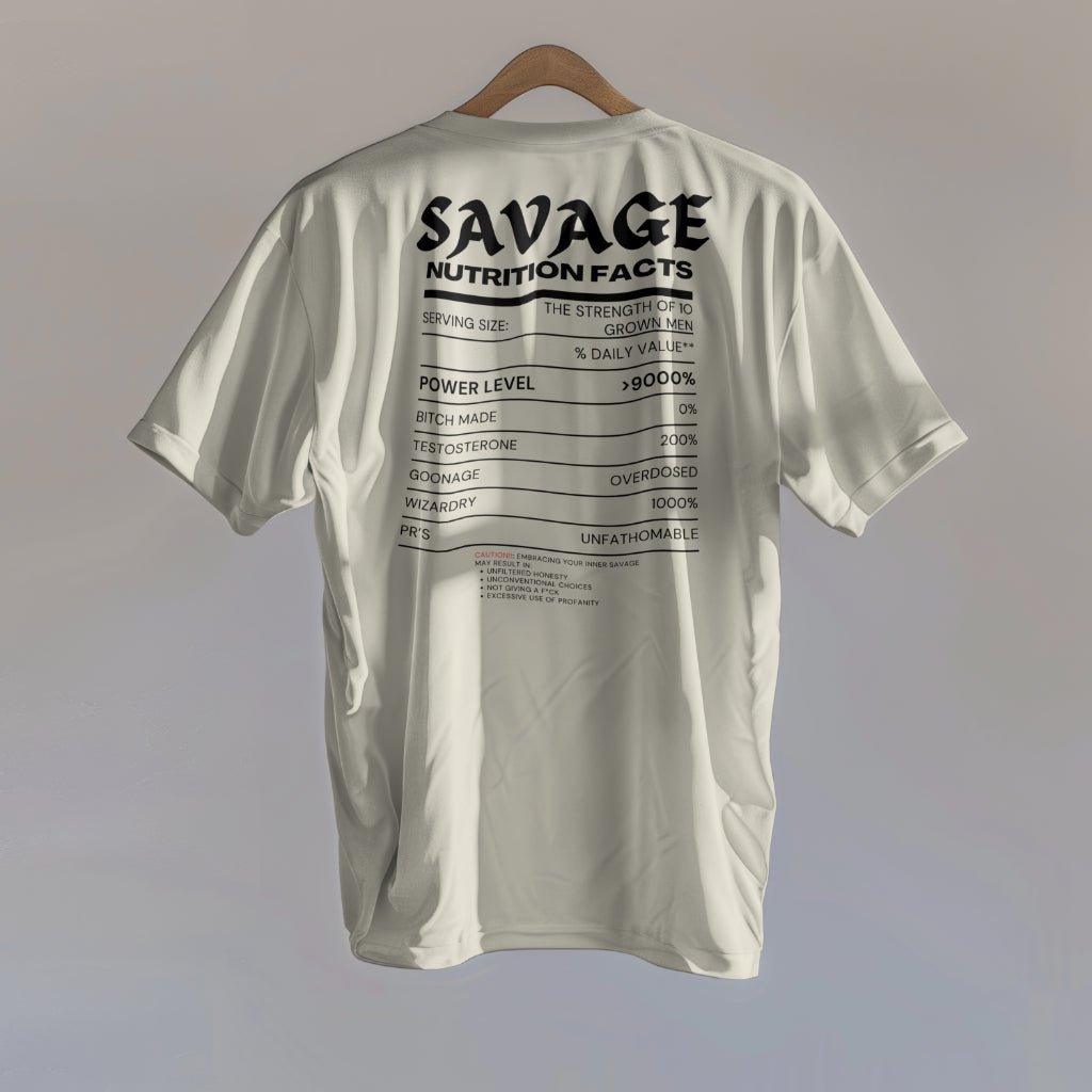 Savage Nutrition T Shirt - The Savage Compound