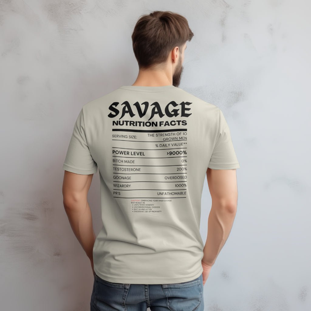Savage Nutrition T Shirt - The Savage Compound