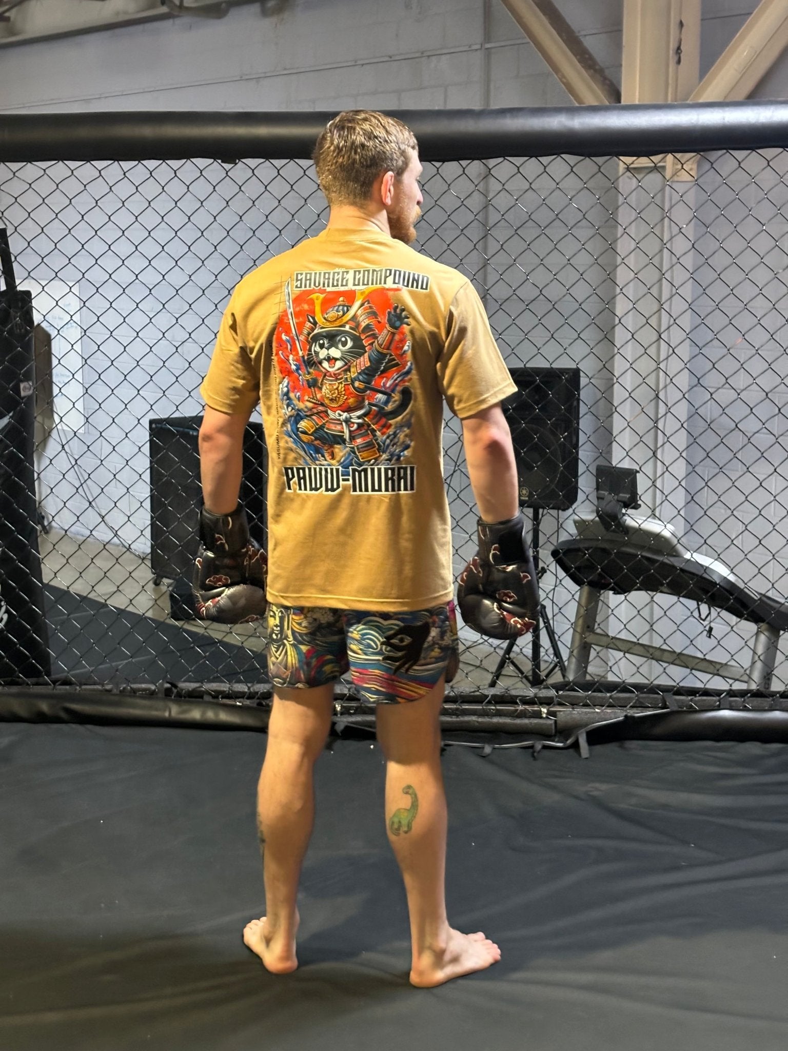 Oversized Paww - murai T Shirt - The Savage Compound