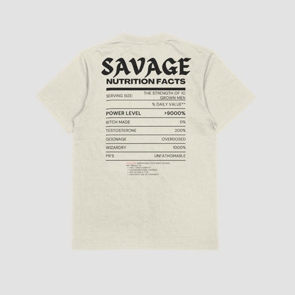 Savage Nutrition T Shirt - The Savage Compound