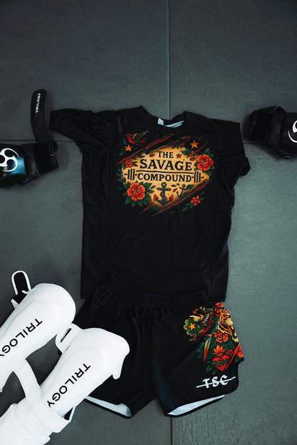 TSC Rash Guards - The Savage Compound